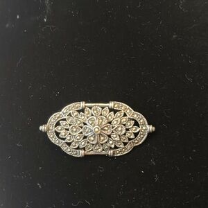 Marcasite brooch